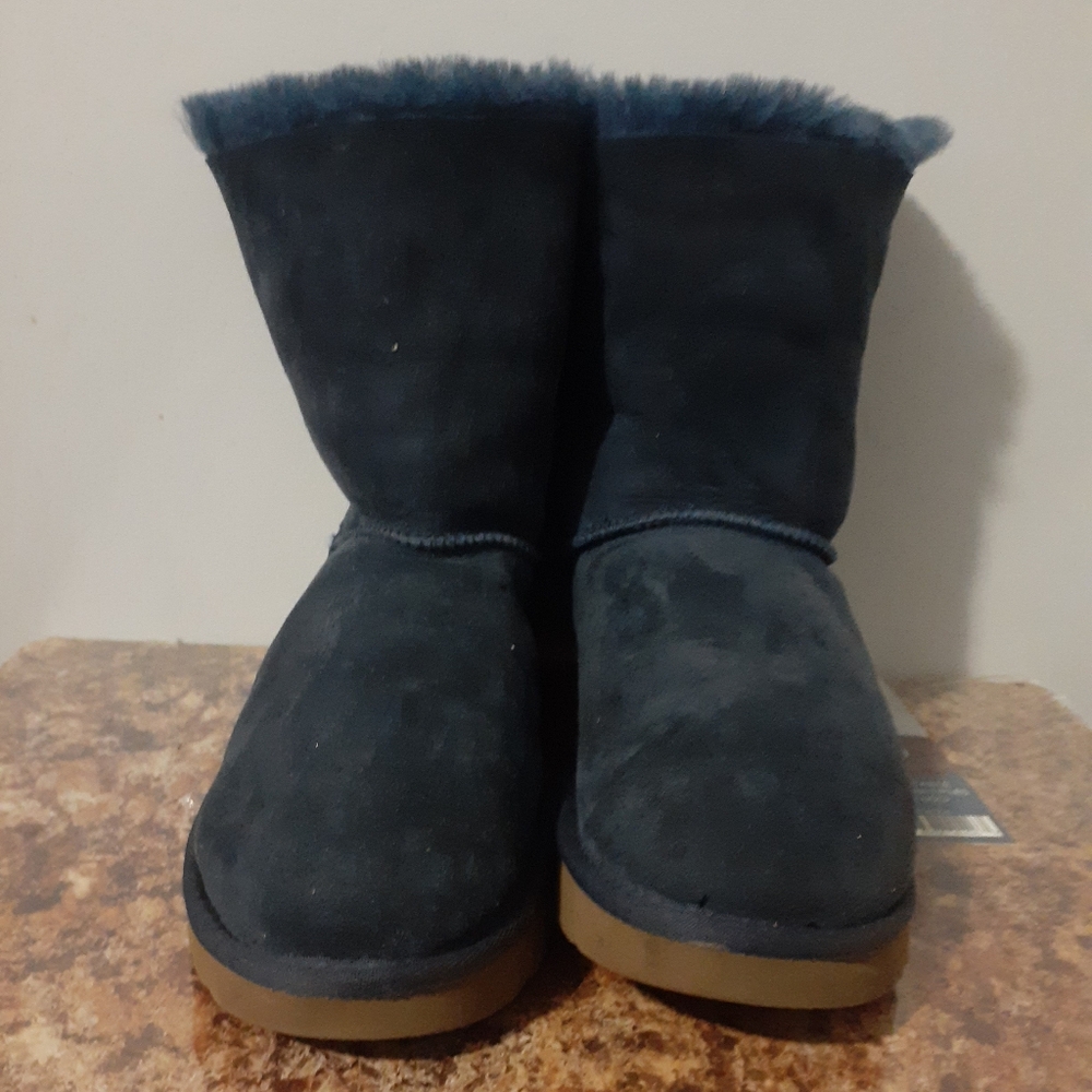 UGG Bailey Bow Mini  - Navy Blue